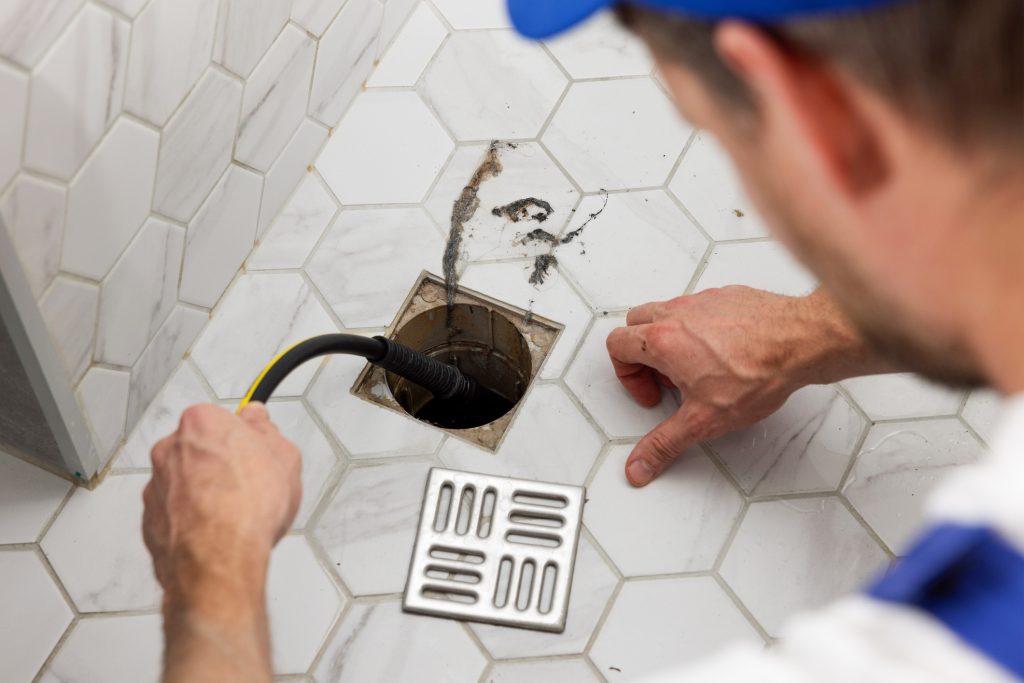 Sewer camera inspection